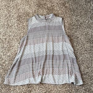 Boutique Turtleneck Tank Blouse